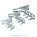 Aluminium Alloy bolted type spanning clamp