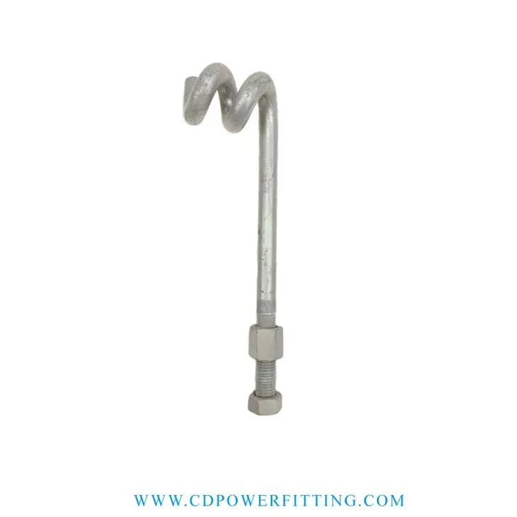 Pigtail bolt skroef