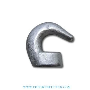 Hot-dip galvanized bal haak